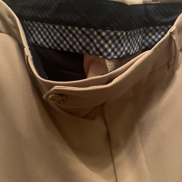 PRE-OWNED NAUTICA MEN'S FLAT FRONT DRESS PANTS- SIZE 36 X 30 - Picture 6 of 6